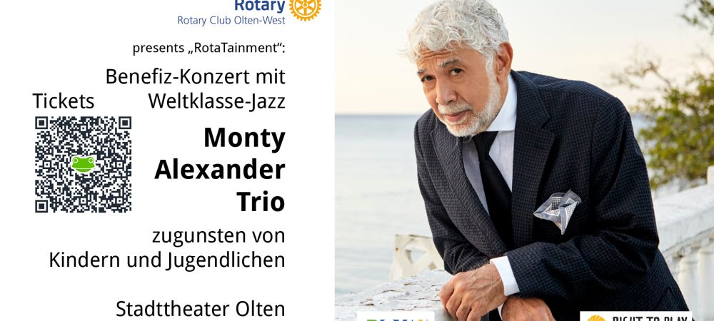 Monty Alexander Trio im Stadttheater Olten