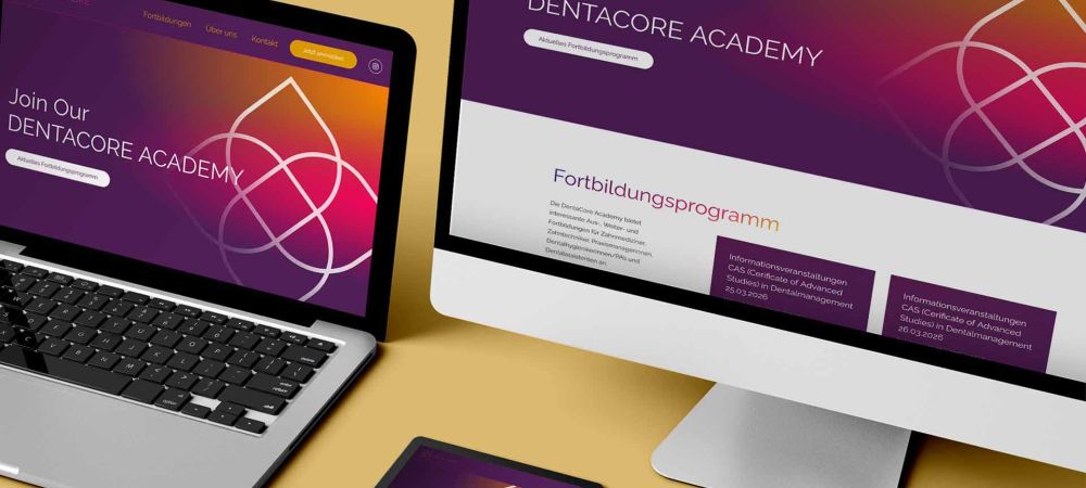 DentaCore Academy Home - All Devices