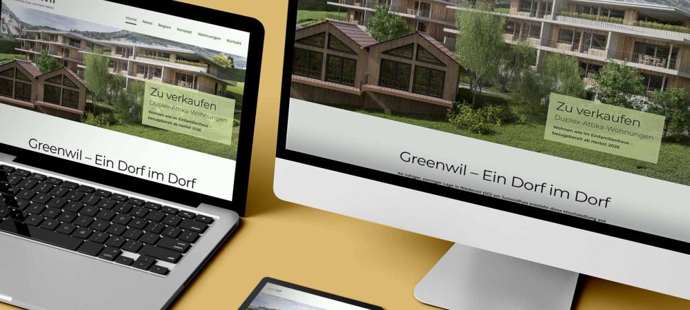 Website sichtbar auf diversen Devices