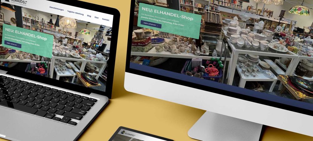Elhandel Website Devices